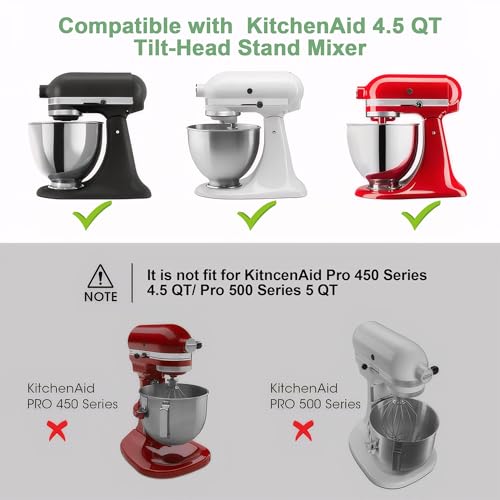 Sliding Tray for 4.5 QT Tilt-Head Stand Mixers | Acrylic Appliance Slider