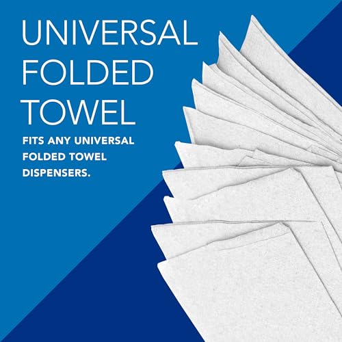 Multifold Commercial Paper Towels, White - 16 Packs (4,000 Sheets)