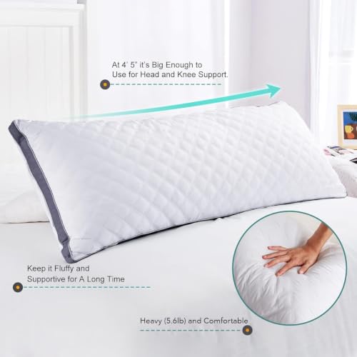 Adjustable Full Body Pillow for Side Sleepers | Plush Support