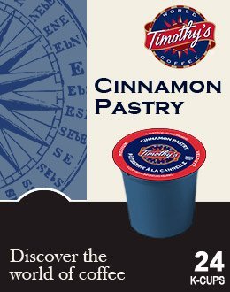 Timothy's World Coffee Cinnamon Pastry K-Cup (96 count)