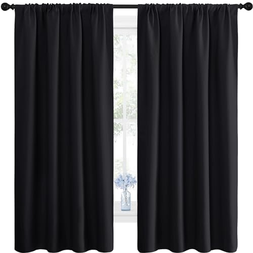 NICETOWN Blackout Curtains 42x63 Thermal Insulated Drapes - 2 Panels