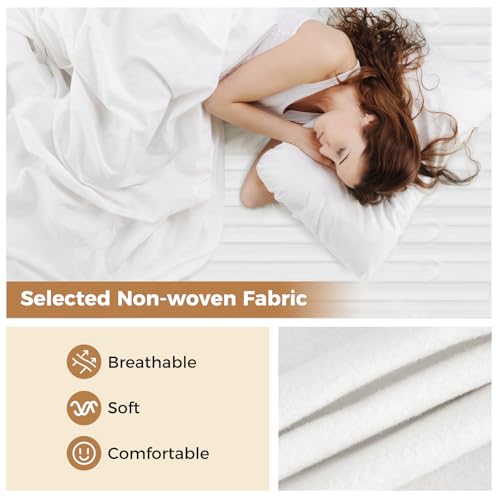 Heated Mattress Pad Twin Size with 9 Heat Settings & Timer