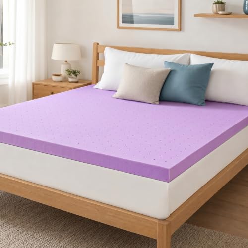 Cooling Gel Memory Foam Mattress Topper - 2 Inch Full Size