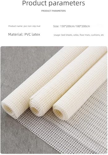 Non-Slip Mattress Slide Stopper Pad - Dual-Sided Grip for Stability
