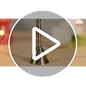 Solid Brass Puja Bell 3.5 Inch Hand Held Ritual Bell for Temple and Events