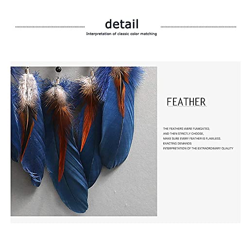 Handmade Star Dream Catcher Wall Hanging Bohemian Decor 19.6 Inch