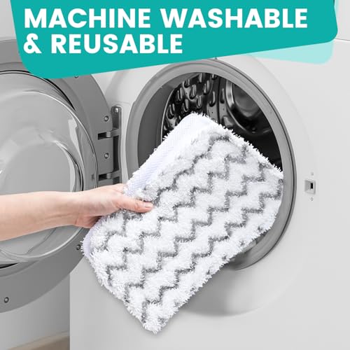 Shark Steam Mop Replacement Pads 6-Pack Reusable Microfiber S1000 Series