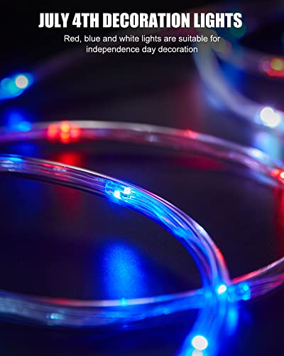 Color Changing Rope Lights Outdoor 99ft Connectable LED String Lights - 18 Colors