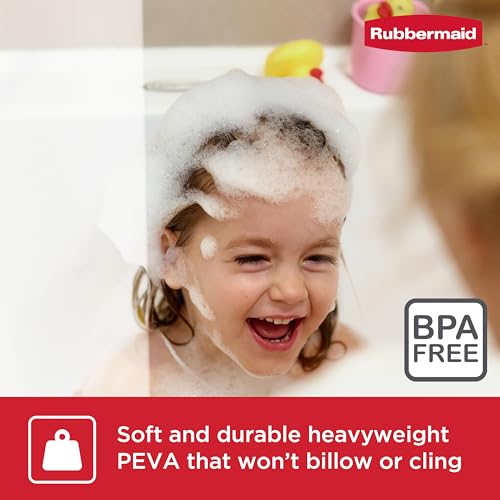 Heavyweight PEVA Shower Curtain Liner 70x72 with Weighted Magnetic Hem
