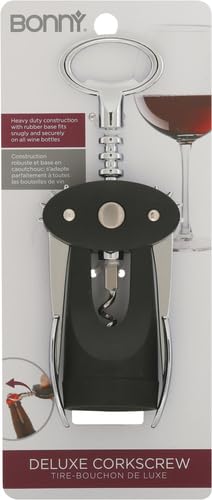 Bonny Bar Deluxe Wing Corkscrew - Heavy Duty Wing Wine Opener by GoodCook