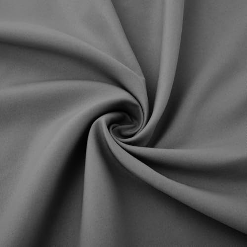 Horbaunal Dark Grey Bed Wedge Pillow Cover 26 x 25 x 7.5 Inch, Microfiber Slipcover with Side Pockets