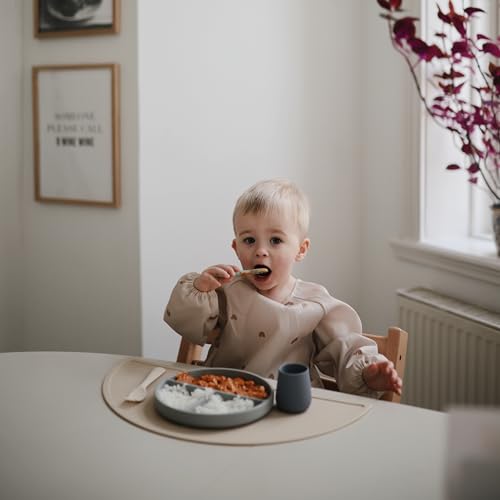 Silicone Baby Training Spoons 2-Pack for Self Feeding