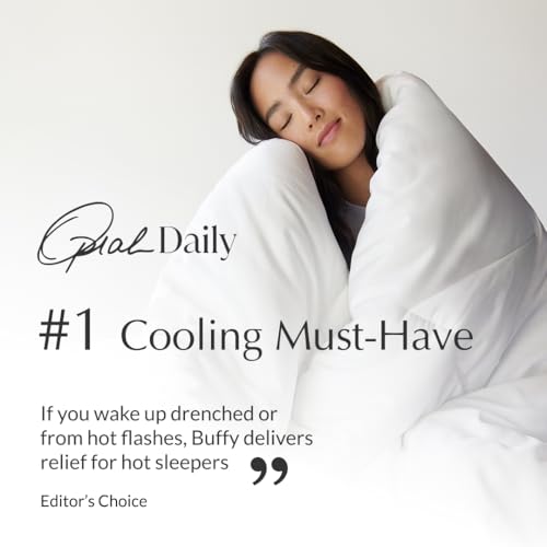 Buffy Cloud Cooling Comforter - Lightweight Queen/Full Size for Hot Sleepers