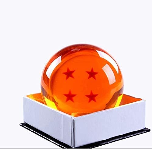Skiennix Collectible Crystal Glass Star Balls - Stunning Dragon Ball Design | 27-76mm Diameter