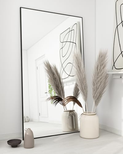 71" x 31" Oversized Full Length Floor Mirror, Shatterproof Wall Mirror
