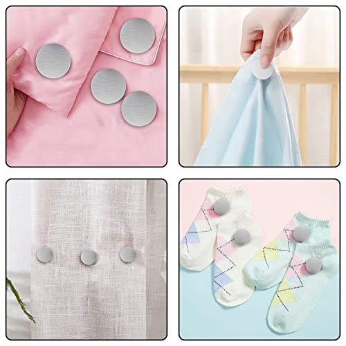 12 Pack Duvet Cover Clips - Easy to Use Comforter Fasteners