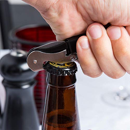 Oenophilia Gold Duo-Lever Waiter's Corkscrew - Professional Plated Wine Opener