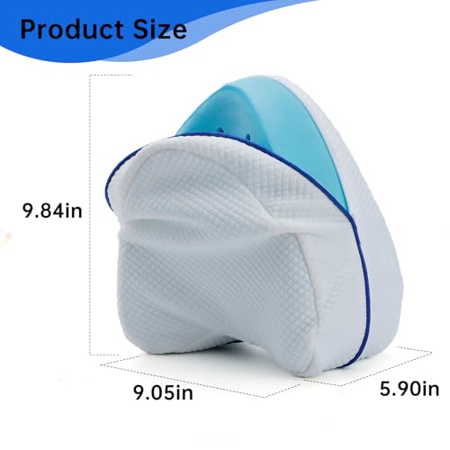 Contour Legacy Knee Pillow Cover - Soft, Washable, Invisible Zipper