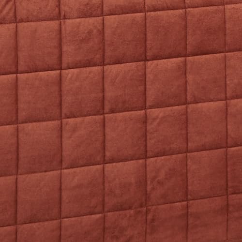 Hollywood Twin Daybed Bedding Set - 5 Piece Faux Suede in Russet