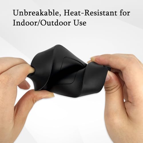 Heat-Resistant Silicone Ashtray, Windproof Outdoor and Indoor Ash Holder