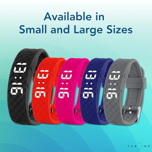 Vibrating Alarm Reminder Watch with 10 Daily Alarms for Pills & Tasks