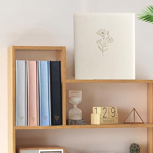 Large 4x6 Photo Album, 500 Capacity Linen Hardcover Memory Book