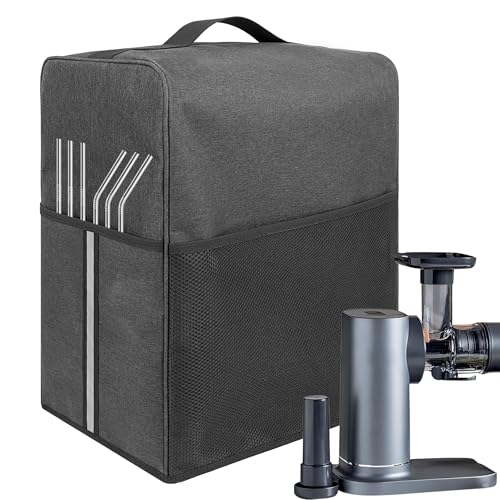 Waterproof Juicer Dust Cover with Accessory Pockets - 12.6 x 7.9 x 15.7 In