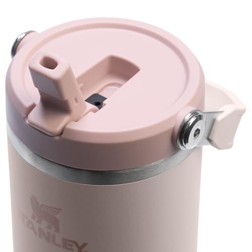 STANLEY IceFlow 2.0 Flip Straw Tumbler 30 oz Rose Quartz Insulated Stainless Steel Water Bottle