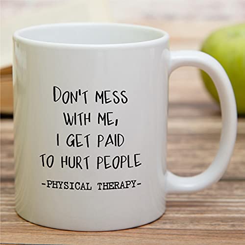 Retreez Funny Physical Therapy Therapist Coffee Mug - White 11oz