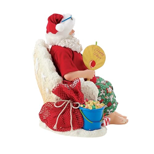Department 56 Possible Dreams Santa by the Sea Figurine, 9 inch