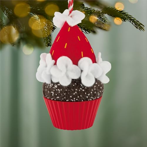 Hallmark Keepsake 2026 Christmas Cupcake Ornament - Ho-Ho-Holiday Series