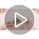 Kacctyen 12 Pcs Small Jewelry Travel Case Bulk Xmas Wild Flower Box