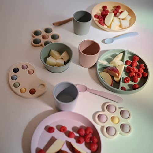 Silicone Baby Feeding Spoons 2 Pack