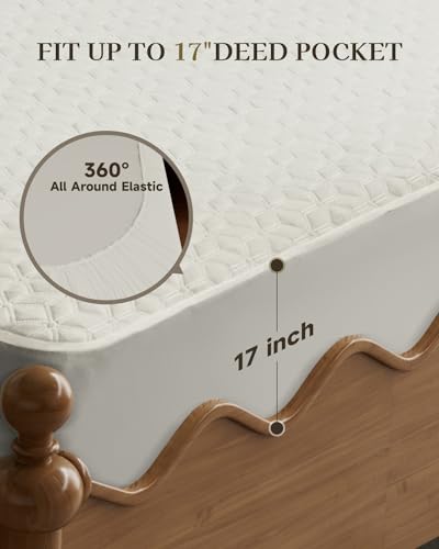 Heated Mattress Pad Queen Size with Dual Control & Timer