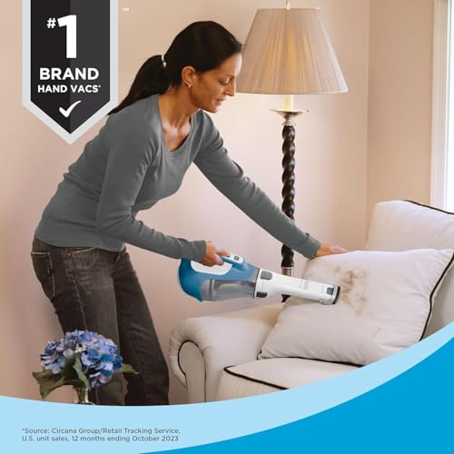Black+Decker Dustbuster AdvancedClean Cordless Handheld Vacuum for Home and Car