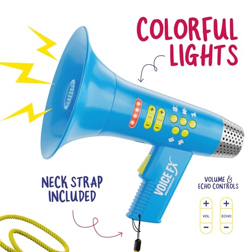 Mini Explorer 5-in-1 Kids Voice Changer Toy with Lights and Echo Control