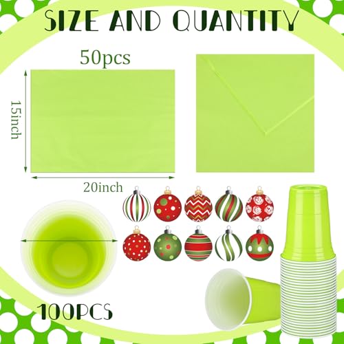 50-Set Christmas Punch Game DIY Party Favor Box Kit with Cups and Prizes