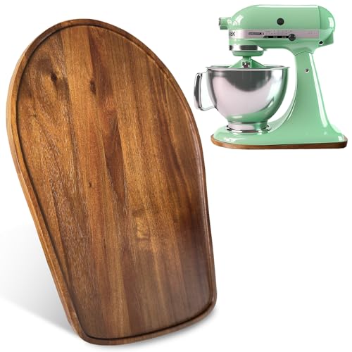 Acacia Wood Mixer Slider Tray for 4.5-5 Qt Stand Mixers