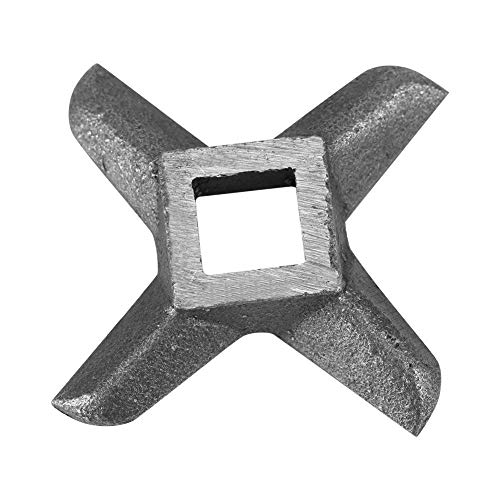Stainless Steel Meat Grinder Blade - Size 10 Cross-Shaped Mincer Cutter