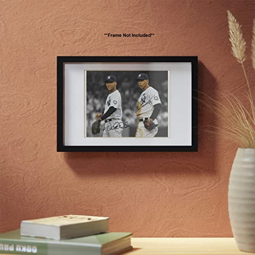 Autographed Sports Memorabilia Photo - Derek Jeter & Alex Rodriguez Wall Art