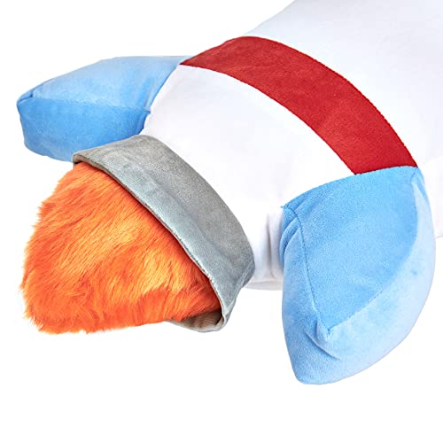 Kids Space Rocket Decorative Pillow, Ultra-Soft Spaceship Accent Cushion