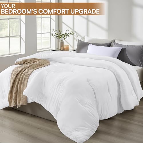 Utopia Bedding Queen Duvet Insert - All Season Down Alternative Comforter