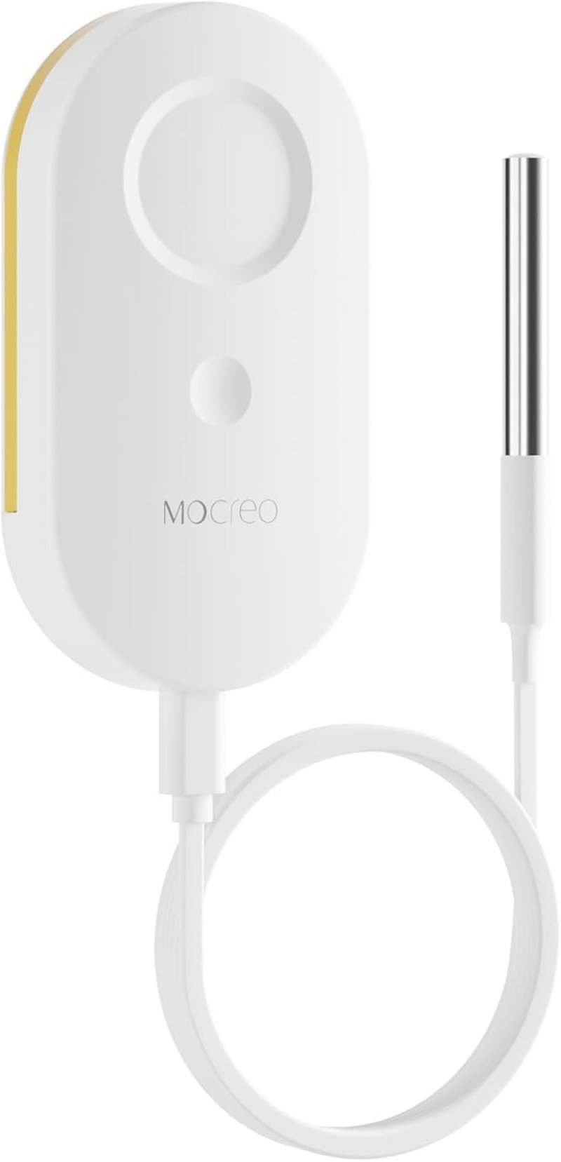 MOCREO MS1 Wireless Thermometer Freezer Alarm 2 Pack, Required Hub (Not Include), Email Alert, App Notification, Data Logging Export, No Subscription Fee, for Refrigerator, Freezer, Hot Tub