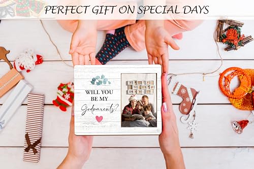 Godchild's Godparents Proposal Gift Photo Frame for Baptism & Special Occasions