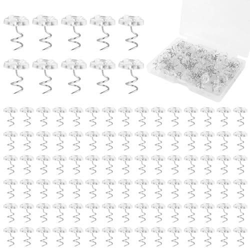 100 Bed Skirt Pins - Durable Upholstery Twist Pins for Fabric