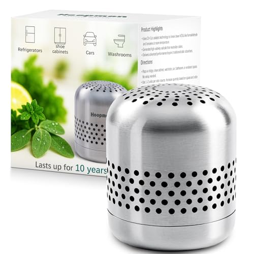 Fridge Deodorizer and Odor Eliminator with 10-Year Lifespan