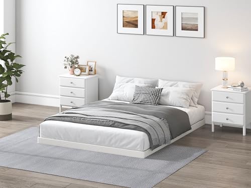 3-Inch Low Profile Queen Box Spring, Sturdy Metal Mattress Foundation