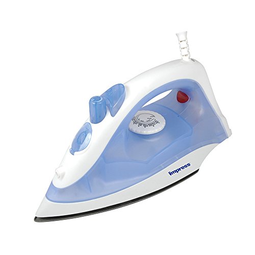 Impress Basic Clothing Iron 1200W Non-Stick Compact Steam Blue