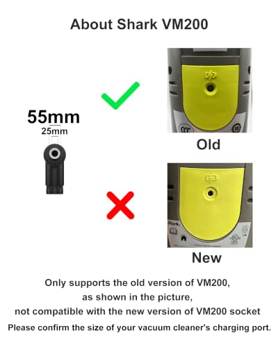 10.8V Vacuum Mop Replacement Charger for VM200 VM190 Series (Pre-2025)