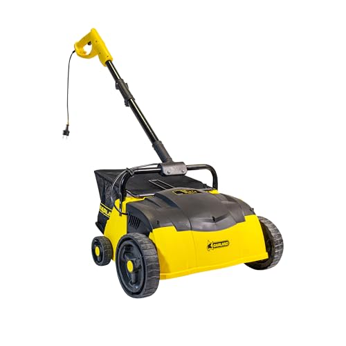 Electric Artificial Grass Sweeper - 1400W Turf Groomer & Debris Collector